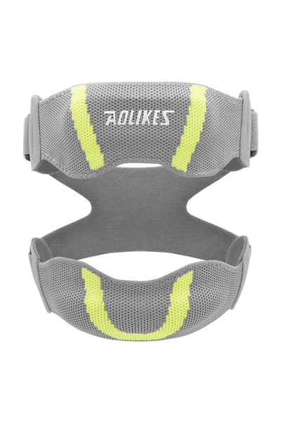 Aolikes دعامة ركبة صفراء قطعة واحدة لتخفيف آلام الركبة، حزام دعم الرضفة، دعام...