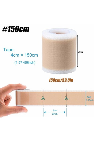 Choice صفائح سيليكون لإزالة الندبات، بطول 150 سم، شرائط إزالة نتوءات الجدرة، ...