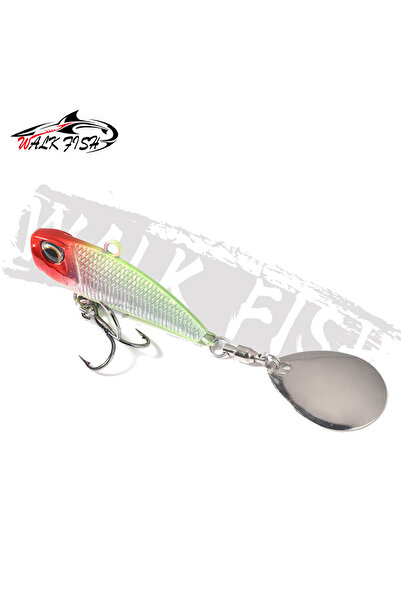 Choice 35 مم 15 جم F 6 WALK FISH 7 جم 11 جم 15 جم 21 جم طُعم دوار معدني VIB ط...