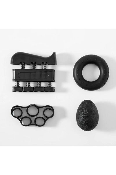 Choice 4 pieces 1set Finger Strengthener-Finger Exerciser for Forearm-Hand Grip Workout Equipment for Music
