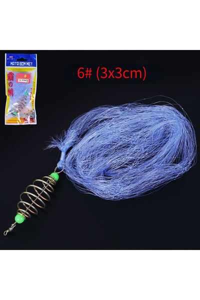 Choice1 Size-6 11 Size Fishing Net Trap Mesh Luminous Bead Netting Sea Fish N...