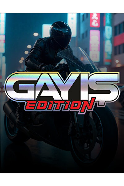 MS Major Selection Hologram Tekli GAYIŞ EDİTİON Araba, Motorsiklet, Kask, Lap...