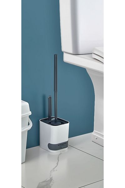 ASlife Home Σετ βούρτσας τουαλέτας Mini Brush με κρεμαστό δοχείο λυμάτων