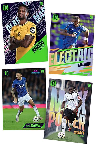 hediyecik Panini Top Class Premier League 2025 Footballer Cards 3 Pack (24 Cards)