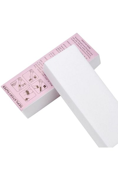 Choice 100pcs 100 Pcs Disposable Beauty Hair Removal Wax Paper Thickened Non-woven Hair Removal Beauty Supp