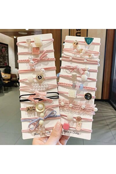 Choice 20 قطعة من حبل الشعر البسيط اللطيف وربطة الشعر عالية المرونة وأشرطة مط...