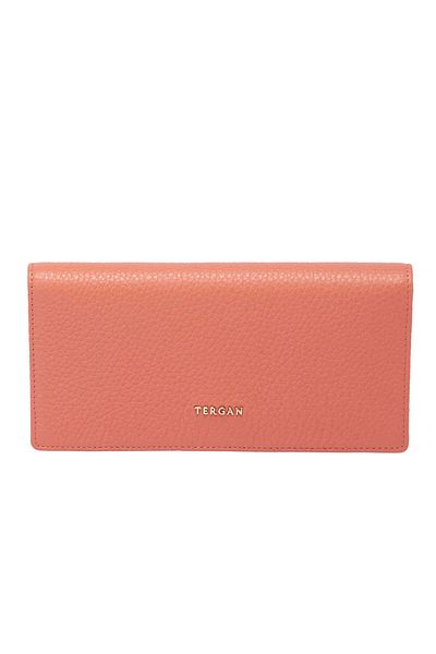 Tergan Pink Genuine Leather Women's Wallet - S1Cb 00005685 -D0J