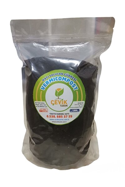 Genel Markalar Çevik Solucan Gübresi 1 Kg 100%100 Organik