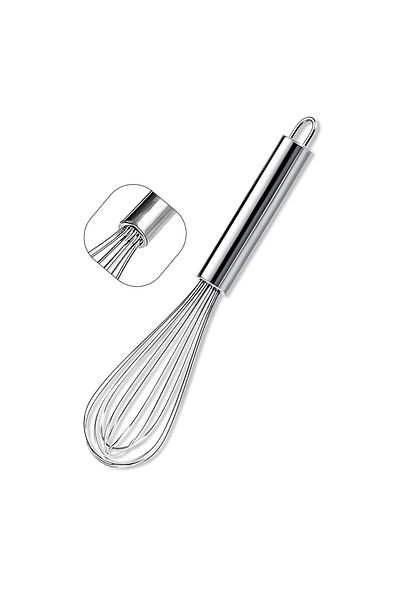 Beatitude Wire Whisk Hand Mixer Sweet Salty Pastry Mixer Ergonomic Milk Flour Mixing Apparatus
