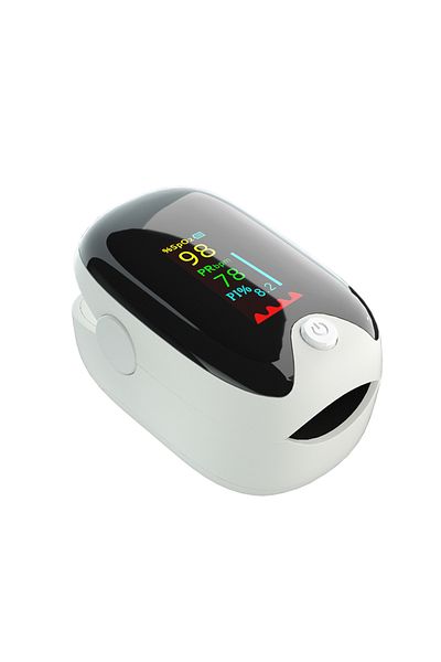 Justlang TFT-White TFT Pediatric Pulse Oximeter Medical Oxinometer Oxygen Saturometer Finger Oxymetric Oxyome