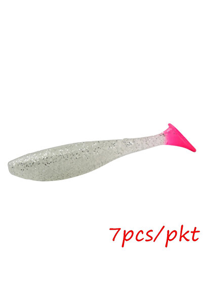 Choice V 6 قطعة/الوحدة طُعم سباحة ناعم 8 سم 5.1 جرام طُعم صيد عائم على شكل ذي...