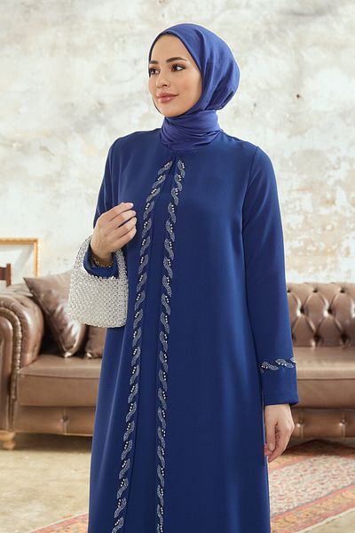 VAVİNOR Rochie de seară Lara Indigo Plus Size