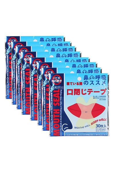 Choice 8psc 240pcs Mouth Tape For Sleeping, Anti Snoring Patch Health Care Sleeping Nasal Sticker Better Br