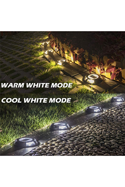 Choice Blue Outdoor Led Solar Light Garden Stair Deck Lights Waterproof Ground Lamp Driveway Pathway Yard D