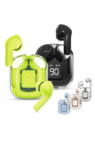 Choice black T6 TWS Earbuds Wireless Bluetooth 5.0 ENC Sport Gaming Headsets Noise Reduction Mic Stereo Hea