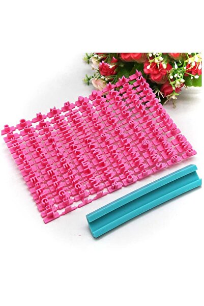 Choice 1457515 مجموعة واحدة من طوابع فن السيراميك بأحرف أبجدية رقمية من طين ا...