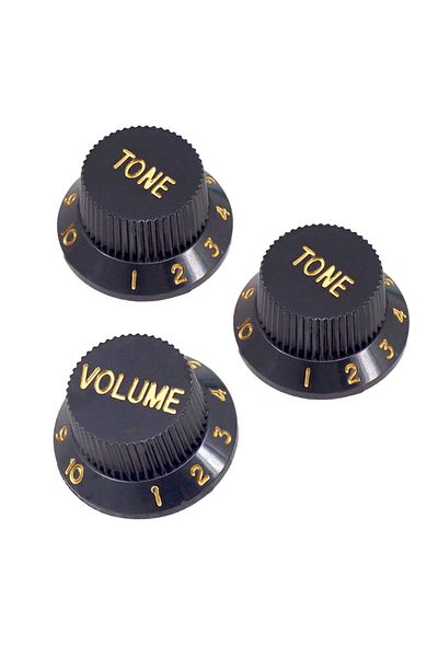 Choice B 3Pcs/set Guitars Strat Knob 1-Volume 2-Tone Control Knobs For ST SQ Or The Same Type Of Electric .
