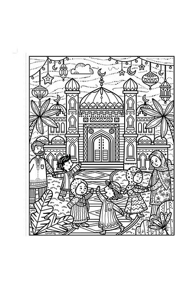 Usborne Eid Magic Painting Book