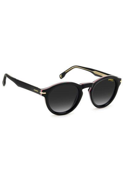 Carrera 306/s M4p9o Unisex Black Bone Sunglasses