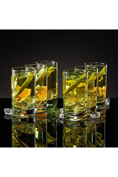 Ambition Set of 6 glasses 150ml, glass, Havana