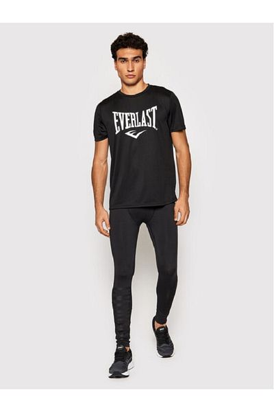 EVERLAST Μαύρο T-Shirt Moss με κανονική εφαρμογή 873980 -60-81