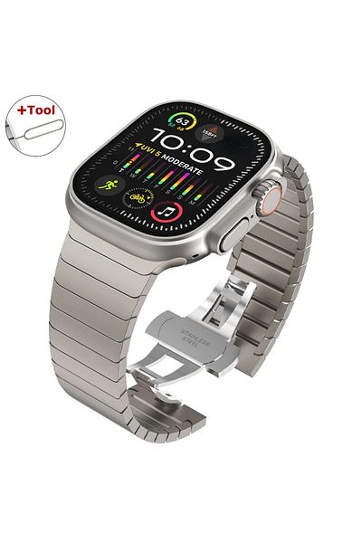 Choice 42mm 44mm 45mm 49mm Starlight-color Ultra 2 1 Titanium Color For Apple Watch Ultra 49mm 45mm 44mm 42