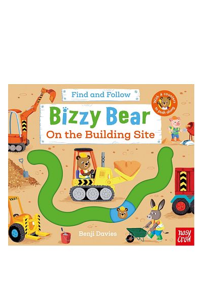 Nosy Crow Bizzy Bear - Find and Follow on the Building Site