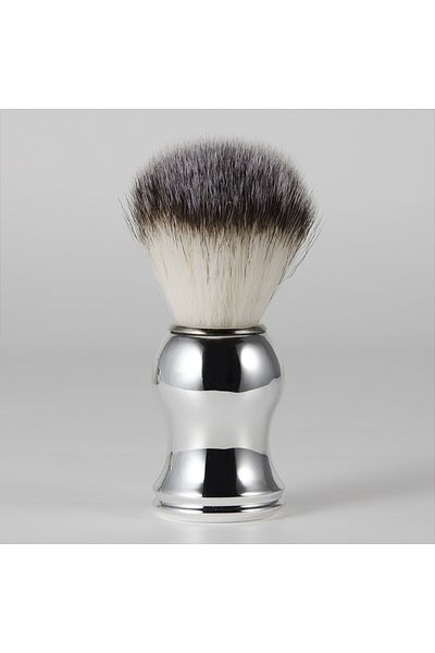 YINTAL Wet Shaving Brush Fiber Hair ABS Plastic Handle Beard Brush For Men Barber Tools