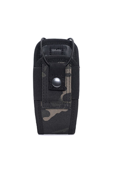 Choice حقيبة جهاز اتصال لاسلكي تكتيكية باللون الأسود مموهة، حافظة راديو، جراب...