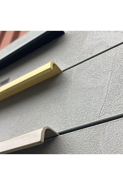 System 1745 Entegre/Gömme Kulp Siyah Renk 960 mm siyah