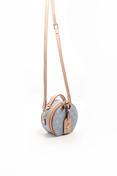 Silver Polo Geantă Crossbody Femei / Fete 1163-46487 SILVER POLO CROSSBODY BAG M178 BLUE-MATTE TEN