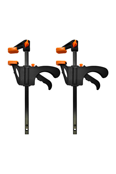 Choice مشبك نجارة سريع من النايلون مقاس 4 بوصات، مشبك لوح خشبي، تثبيت معدني