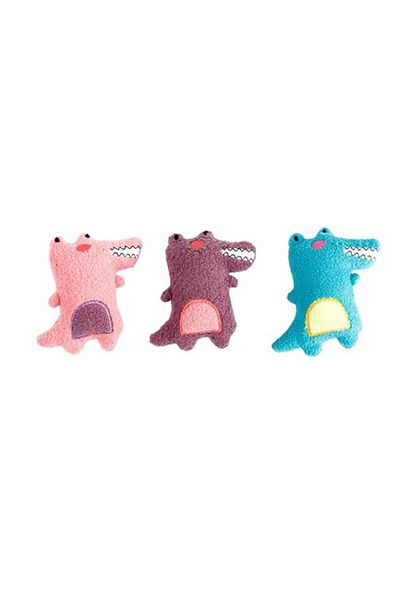 Glipet Cat Toy with Plush Lizard Figure 9 cm