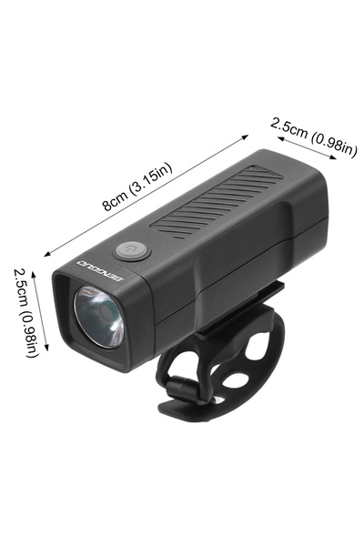 APWIKOGER 1 قطعة من مصابيح الدراجة الأمامية T6 LED الساطعة القابلة لإعادة الش...