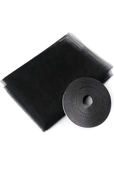 Choice 1.5x2m Black New Indoor Insect Fly Mosquito Window Screen Curtain Mosquito Netting Door Anti Mosquit
