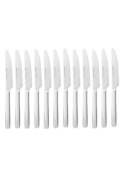 Ambition Table knife set 23cm, 12 pieces, Prato