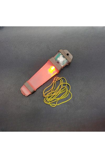 Choice Red khaki Airsoft Helmet Weapon Flashlight Tactical Helmet Light Identification Surefir Marker Light