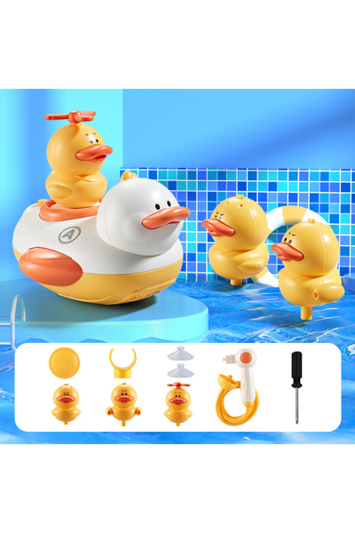 Choice 817DY 2 أنماط حمام مائي لطيف على شكل بطة دش بخاخ كهربائي حمام أطفال لع...