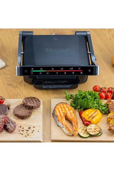Zelmer Gratar electric Zelmer ZPR2600, 2000W, 6 programe automate, control electronic