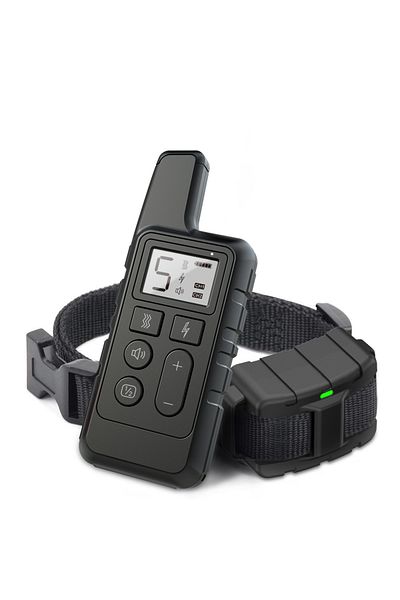 Choice black Electric Dog Training Collar Waterproof Pet Remote Control Rechargeable 500m training dogs col