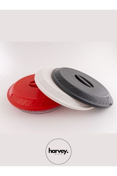 Harvey Plastic Round Pyrex Cover - Patterned Pyrex Cover