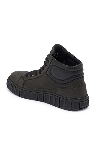Tergan Kahve Hakiki Nubuk Deri Erkek Casual Bot - E23k1bt56368-l35