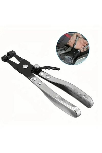 Choice Silver Car Water Pipe Hose Clip Pliers Clamp Swivel Drive Jaw Locking Tool Removal And Installation