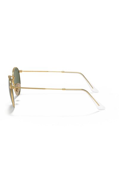 Ray-Ban Rb 3447N 001 50 Unisex Gold Round Metal Sunglasses