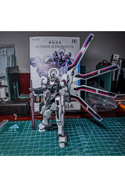 Choice HG JMS Model HG 1/144 Schwarzette Assembly Model Kit The Witch From Mercury anime Action Figures Rob