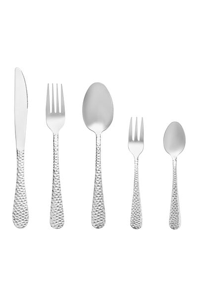 Ambition Stainless steel cutlery set, 30 pieces, 6 people, Bubble