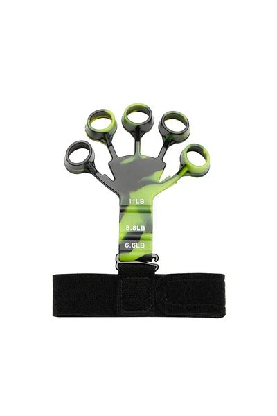 Choice Green Finger Gripper Finger Exerciser Guitar Finger Exerciser 6 Resistant Levels Recovery Physical T