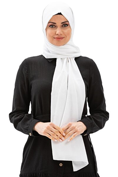 Eliş Şile Bezi Şile Cloth Shawl White Byz