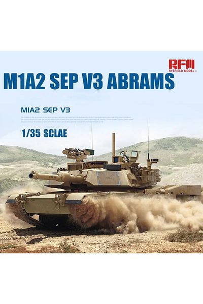 Choice Ryefield Assembly Model Kit RM-5104 US M1A2 SEP V3 Abrams Main Battle Tank 1/35