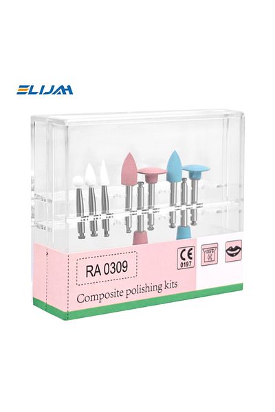Choice RA0309 RA0309 طقم تلميع مركبات الأسنان Denspay طقم تلميع راتنج الأسنان منخفض السرعة